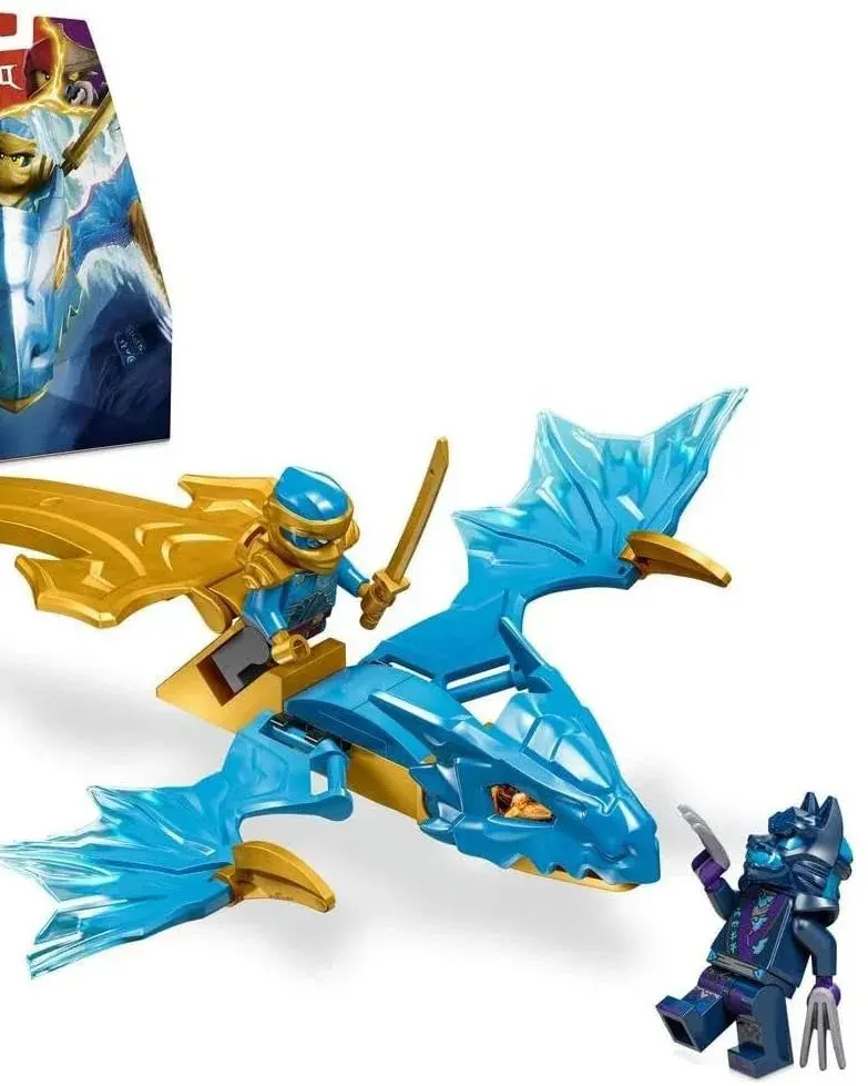Lego Nya's Rising Dragon Strike Building Blocks Multicolor Age- 6 Years & Above