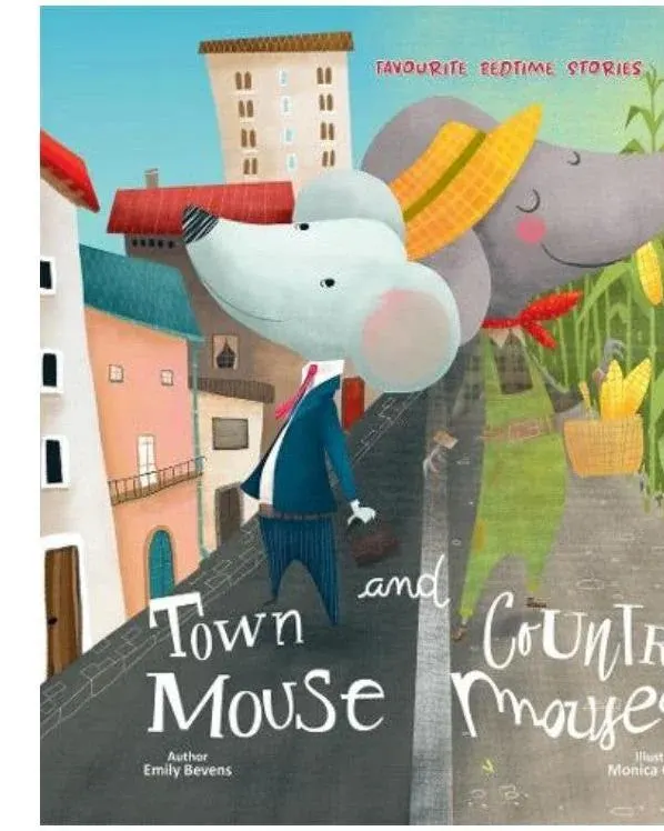 The Town House & Country Mouse Fairytale Picture Story Book Age- 3 Years & Above