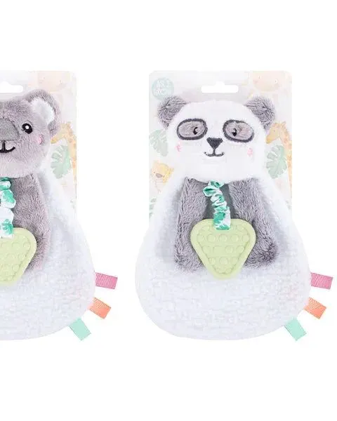 Pibi As I Grow Plush Comforter Teether Toy Assorted Age- Newborn & Above
