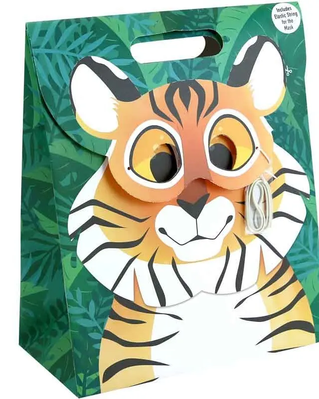 Eurowrap Animal Mask Gift Bag