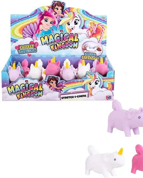 Magical Kingdom Super Stretchy Unicorn Cdu Assorted Colours Age-3 Years & Above