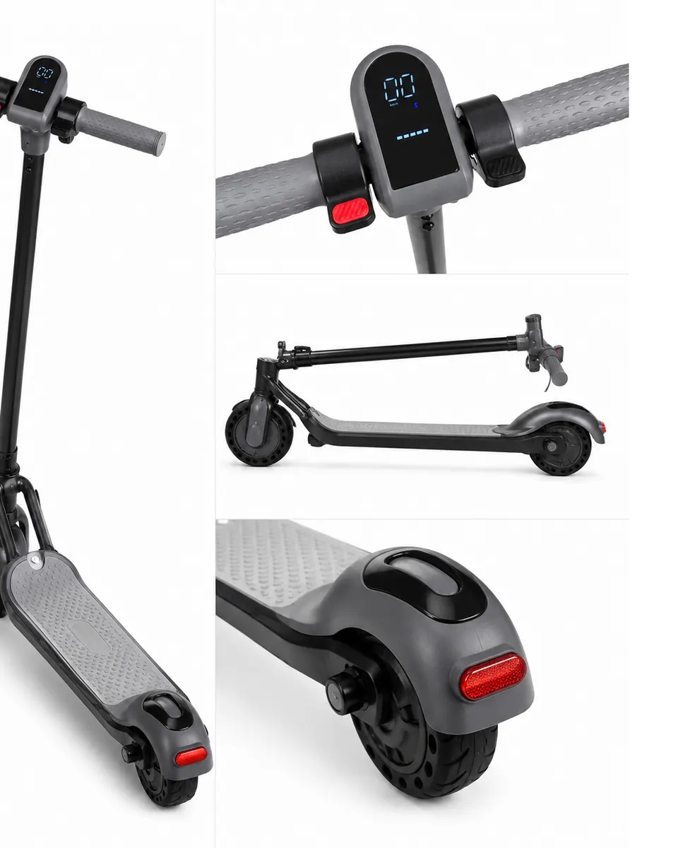 Pibi Premium Electric Scooter Assorted Colors -Age- 3 Years & Above