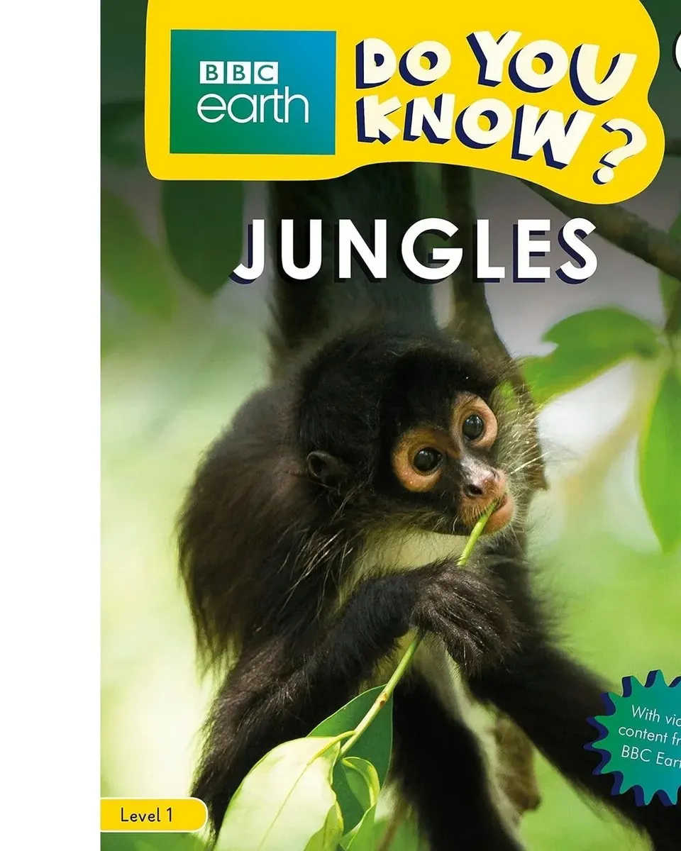 Do You Know Level 1 BBC Earth Jungles Board Book Age-3 Years & Above