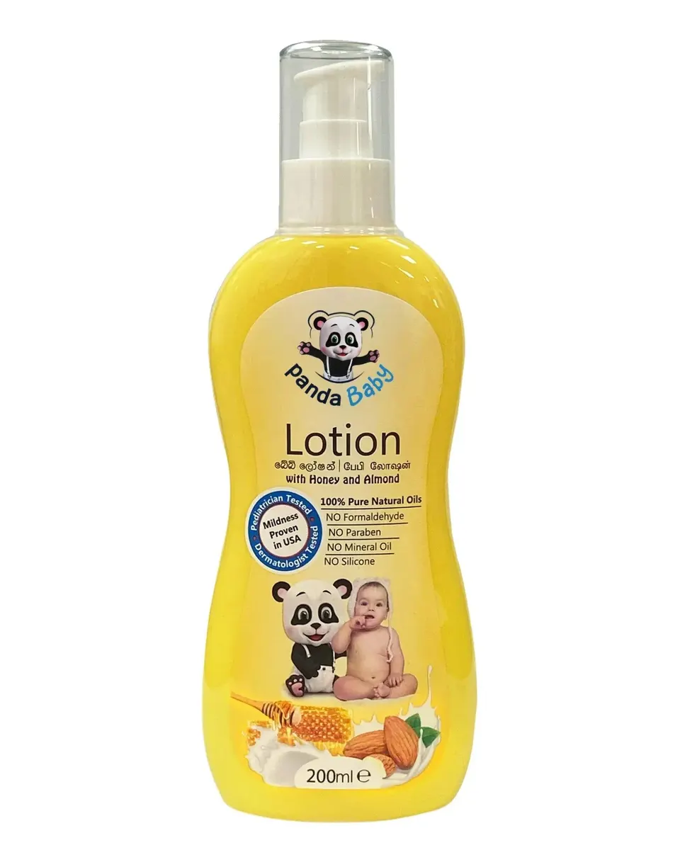 Panda Baby Lotion - Honey & Almond (with pump) 200ml