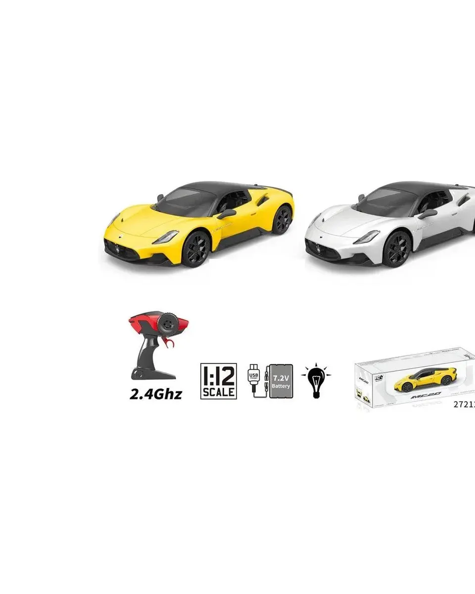 Maserati MC with 1:12 Scale & 7.2V Rechargeable Battery & USB Assorted Age- 4 Years & Above