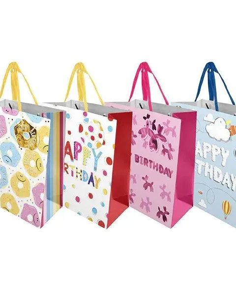 Pibi Pop Children'S Large Luxury Gift Bag Assorted Age- Newborn & Above
