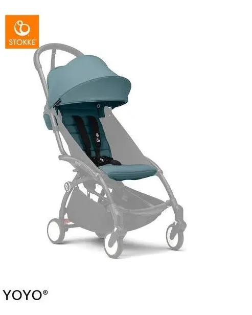 Stokke® YOYO® 6+ Colorpack Aqua (Frame sold Seperately) Age- 6 Months & Above (Holds upto 22Kg)
