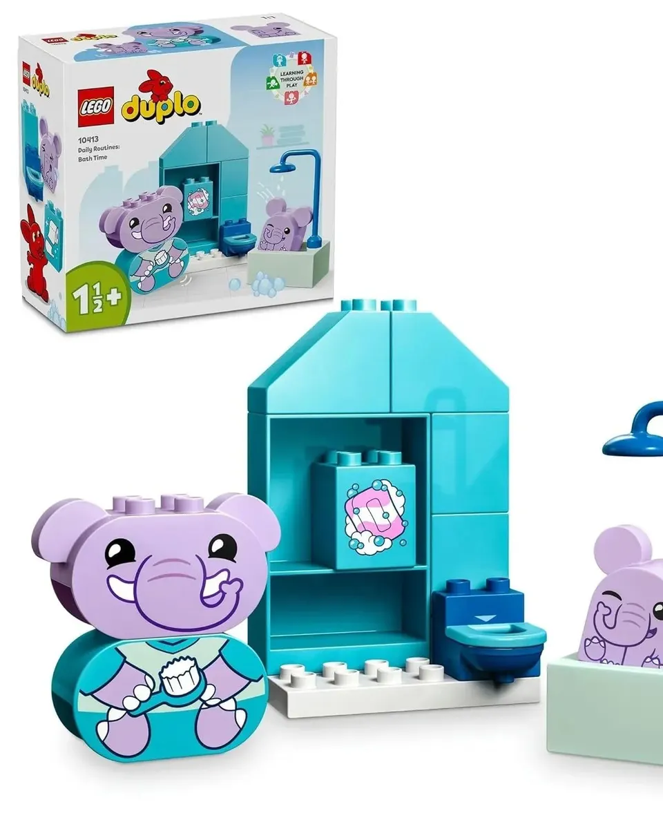 Lego Duplo My First Daily Routines: Bath Time Blocks Multicolor Age- 18 Months & Above
