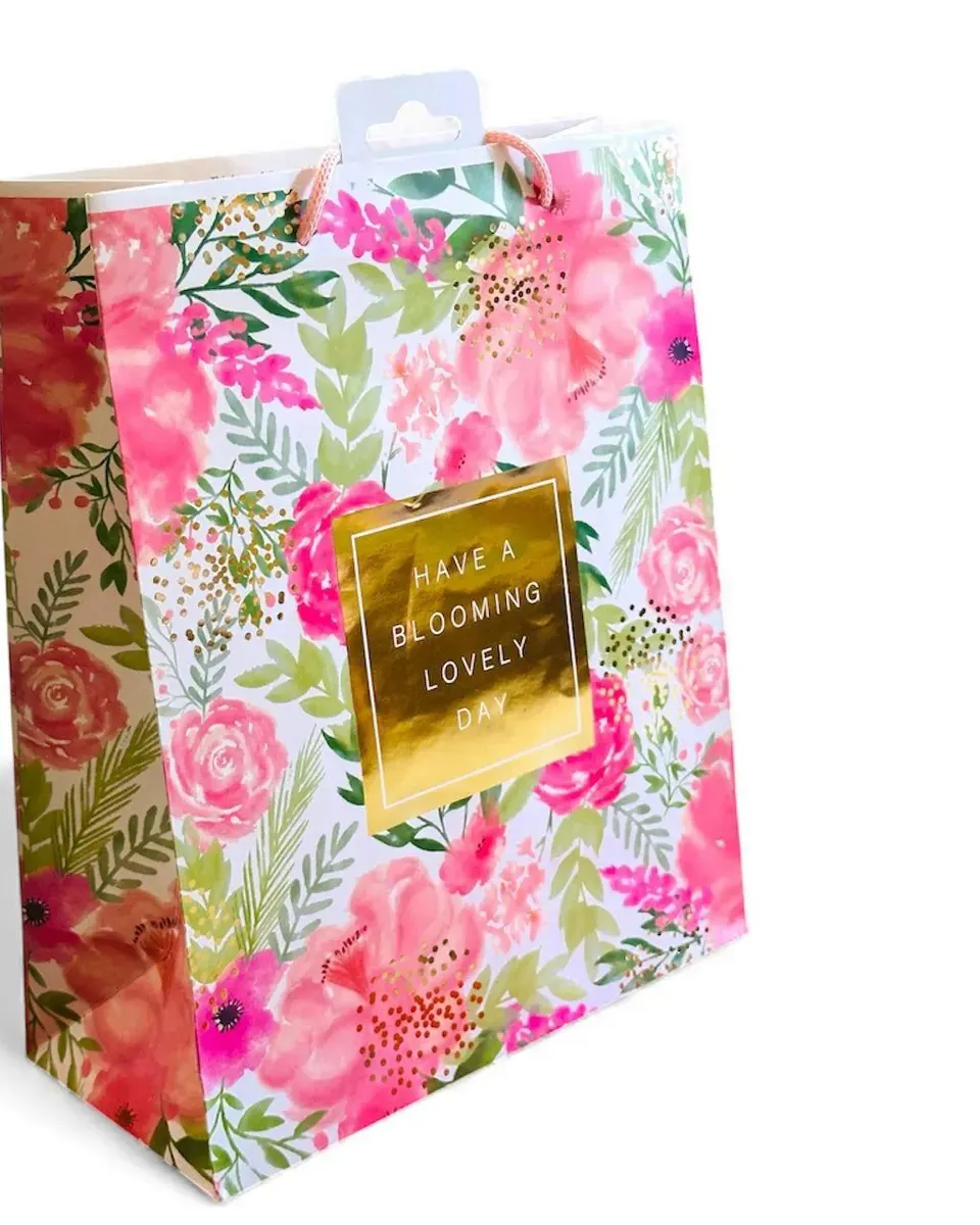 Giftmaker Bright Floral Gift Bag Medium