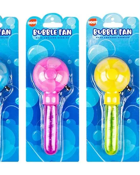 Hoot Bubble Fan Assorted Colours Age- 3 Years & Above