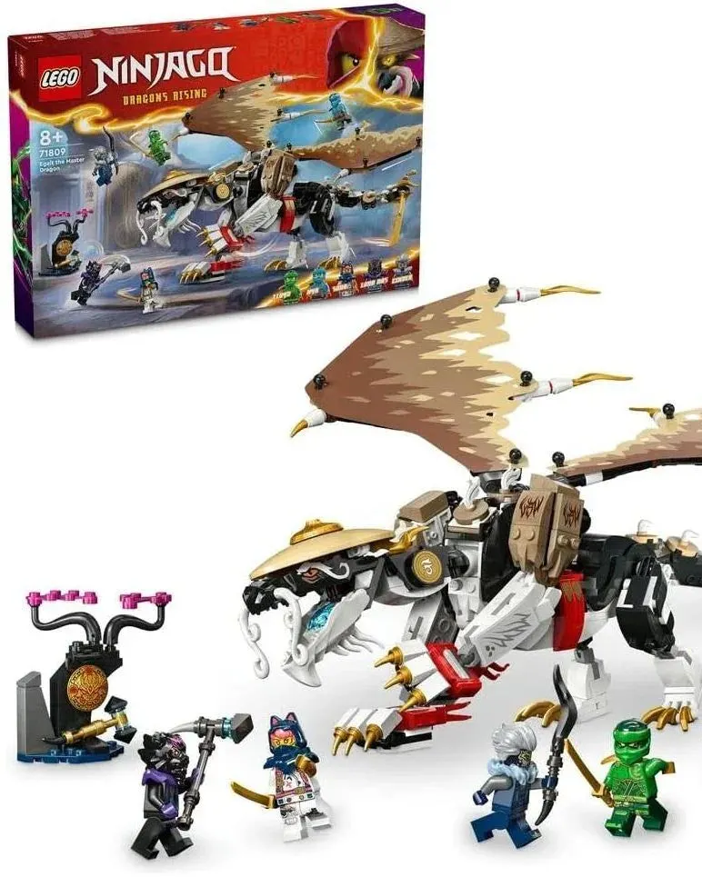 Lego Egalt the Master Dragon Building Blocks Multicolor Age- 8 Years & Above