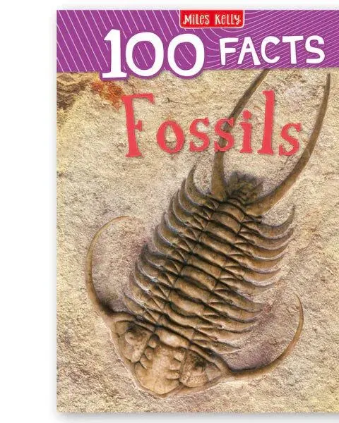 100 Facts Fossils Kids Learning Book Age- 7 Years & Above