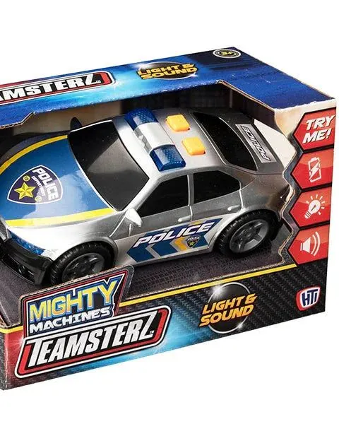 Teamsterz Light & Sound Mighty Machine Police Car Age-3 Years & Above
