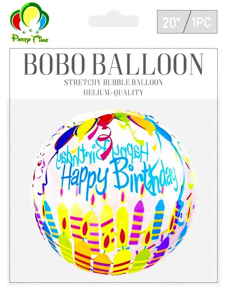 Party Time Happy Birthday Bobo Balloons