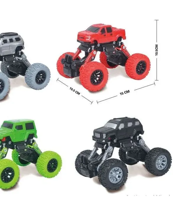 KLX 4 x 4 Rock Climbing Pullback Offroading Car Assorted Age- 3 Years & Above
