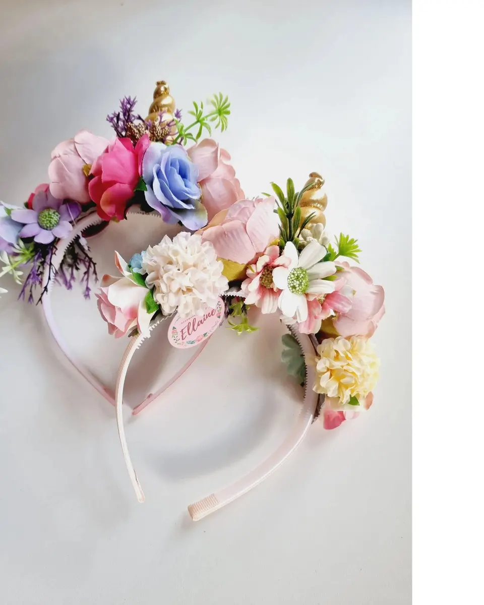 Ellaine Bows Unicorn Headband Assorted Single Multicolor Age- 12 Months & Above