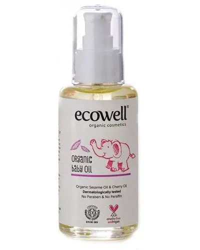 Ecowell Organic Baby Oil 100Ml Age- Newborn & Above