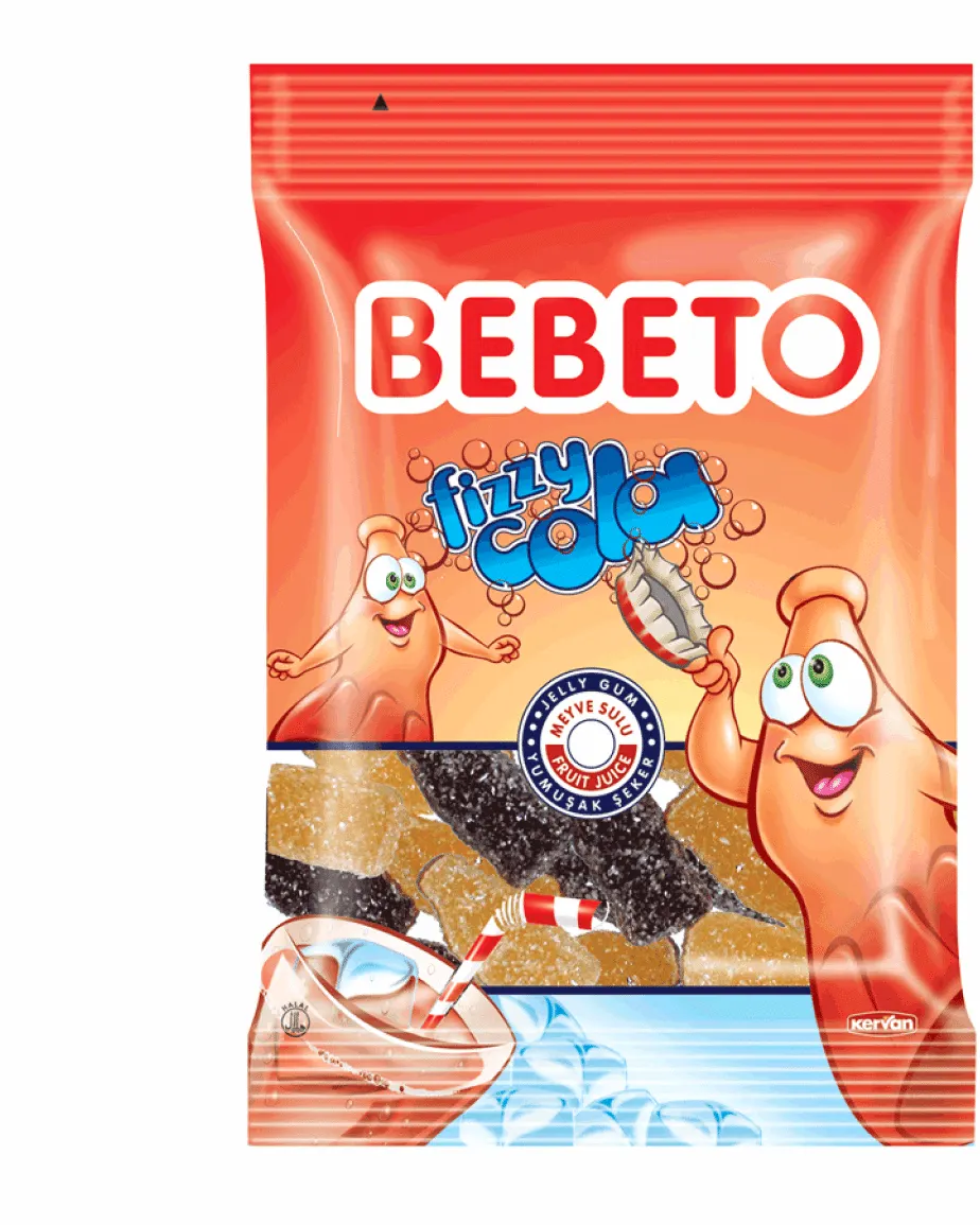 Bebeto Gummy Candy Fizzy Cola 18G Age- 3 Years & Above