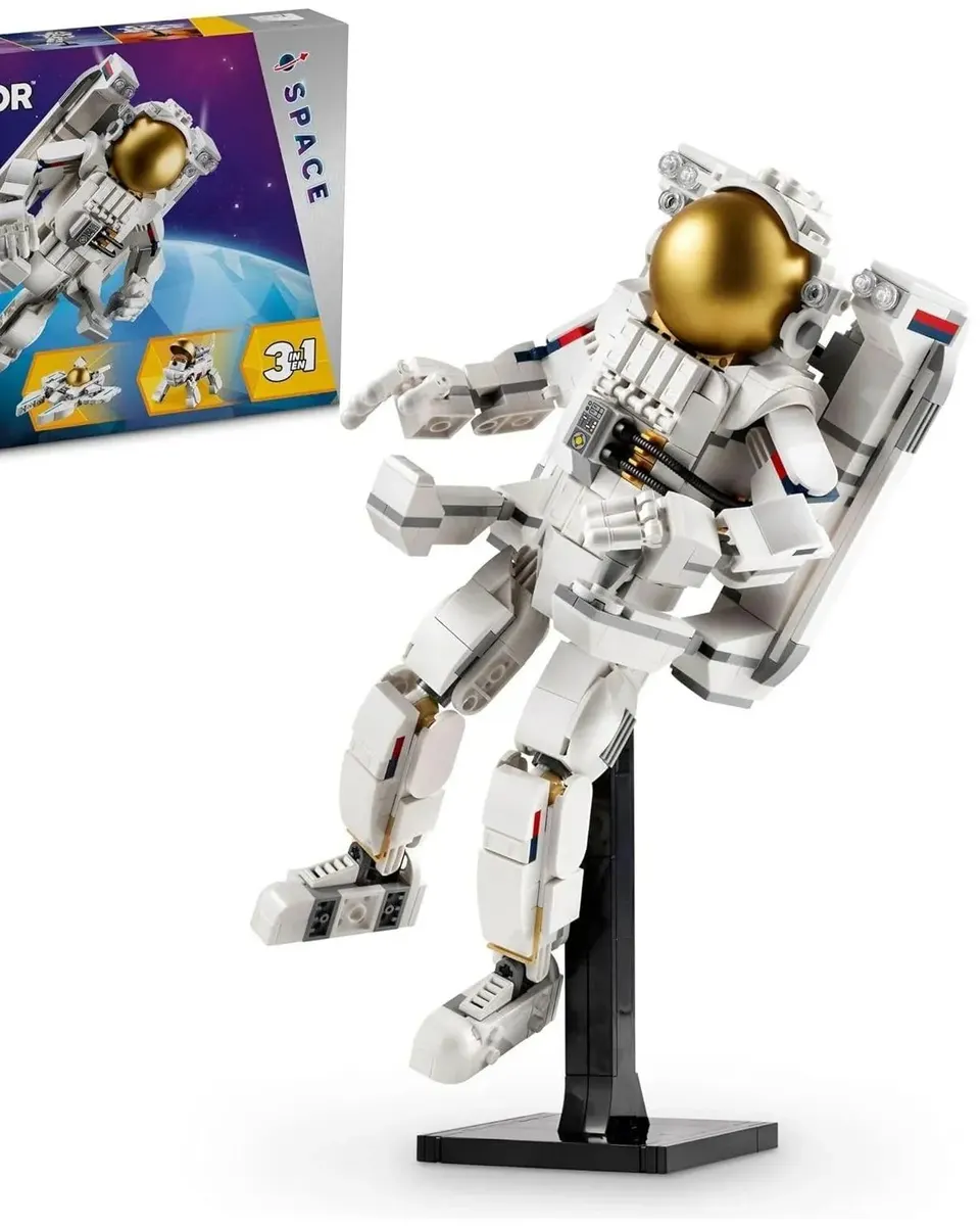 Lego Creator 3 in 1 Space Astronaut Building Blocks Multicolor Age- 9 Years & Above