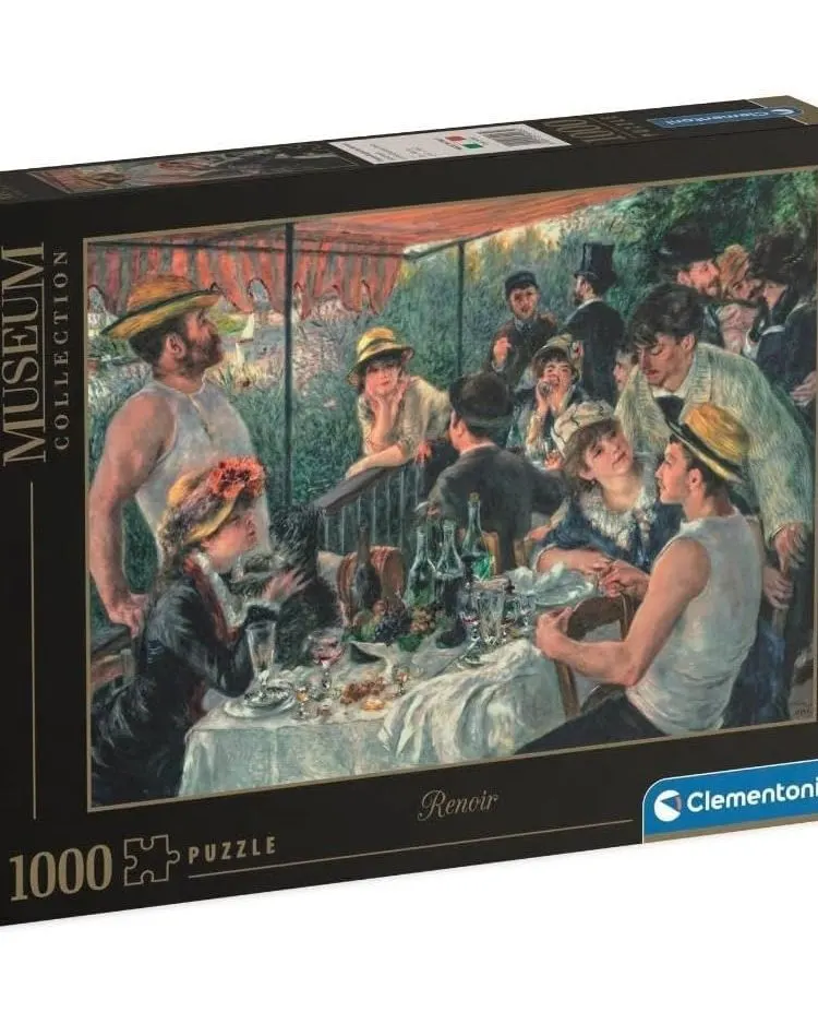 Clementoni Museum Renoir, Luncheon Of The Boat 1000 Pieces (70 X 50 Cm) Kids Jigsaw Puzzle CL39993 Age- 9 Years & Above