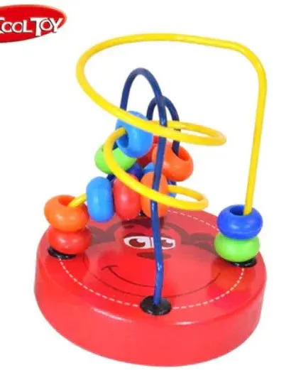 Acool Toys Wooden Maze Monkey Themed Learning Toy AC7650 Age- 18 Months & Above