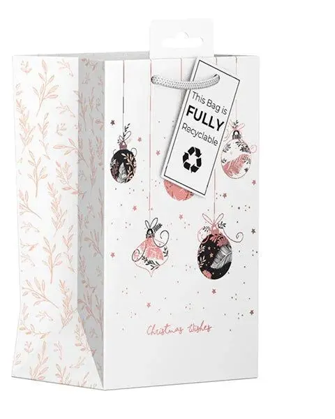 Giftmaker Christmas Rose Baubles Gift Bag Perfume Age- Newborn & Above