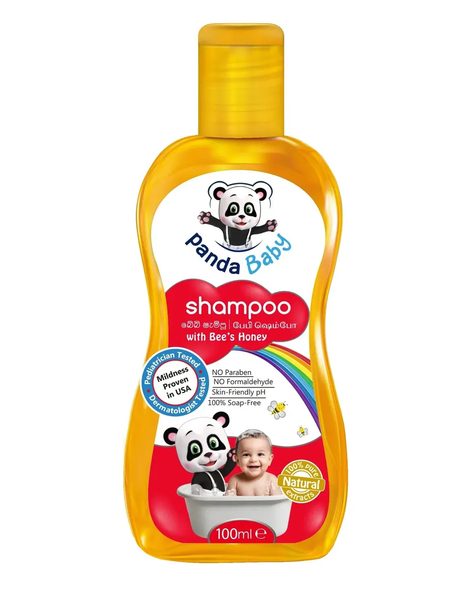 Panda Baby Lotion - Honey & Almond (with flip top lid) 100ml Age- Newborn & Above