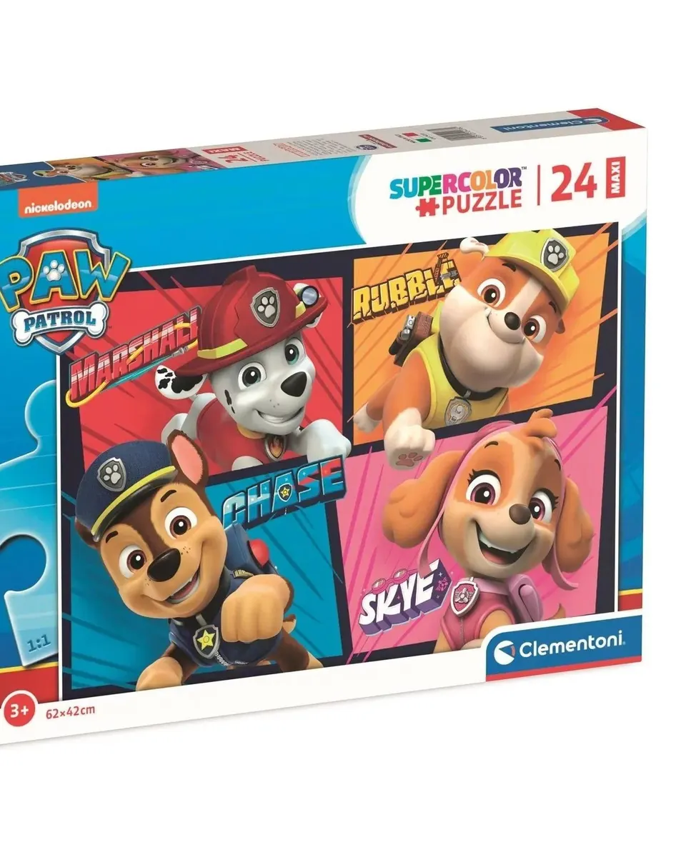 Clementoni Paw Patrol Super Maxi Color Kids Jigsaw Puzzle 24 Pices Age- 4 Years & Above