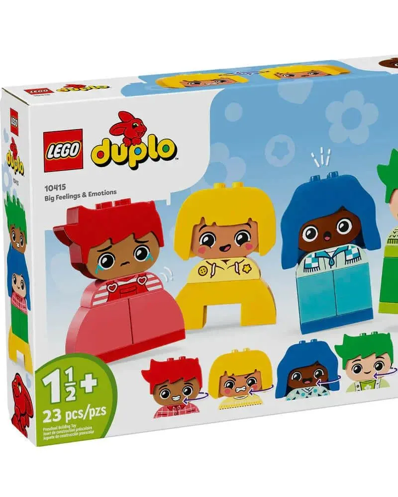 Lego Big Feelings & Emotions Building Blocks Multicolor Age- 18 Months & Above