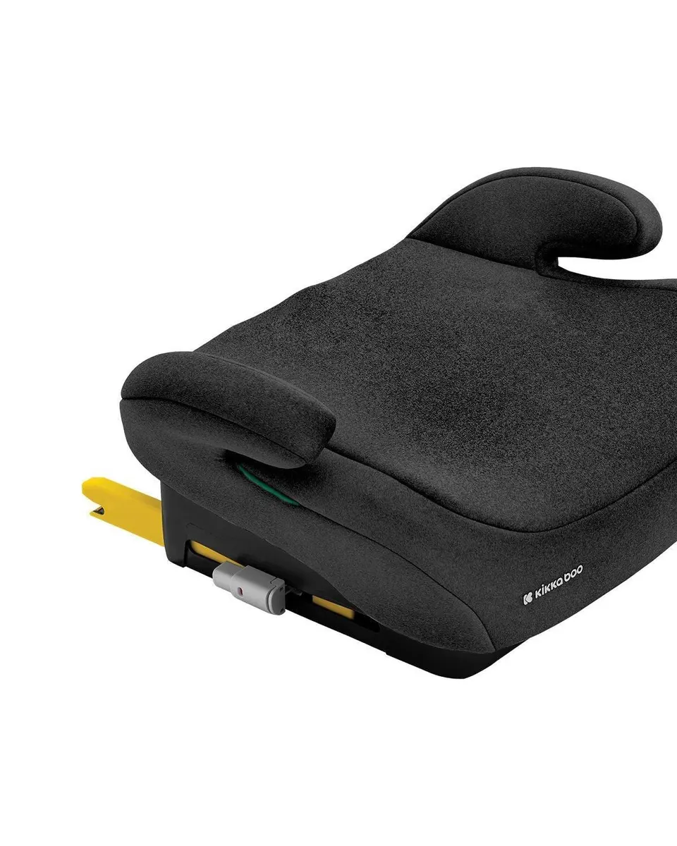 Kikkaboo i-Tip i-SIZE Baby Car Booster Seat 125-150 cm Black Age- 6 Years & Above
