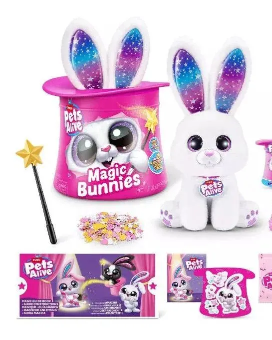 Zuru Pets Alive Magic Bunny with 20 Surprises 9549 Age- 4 Years & Above