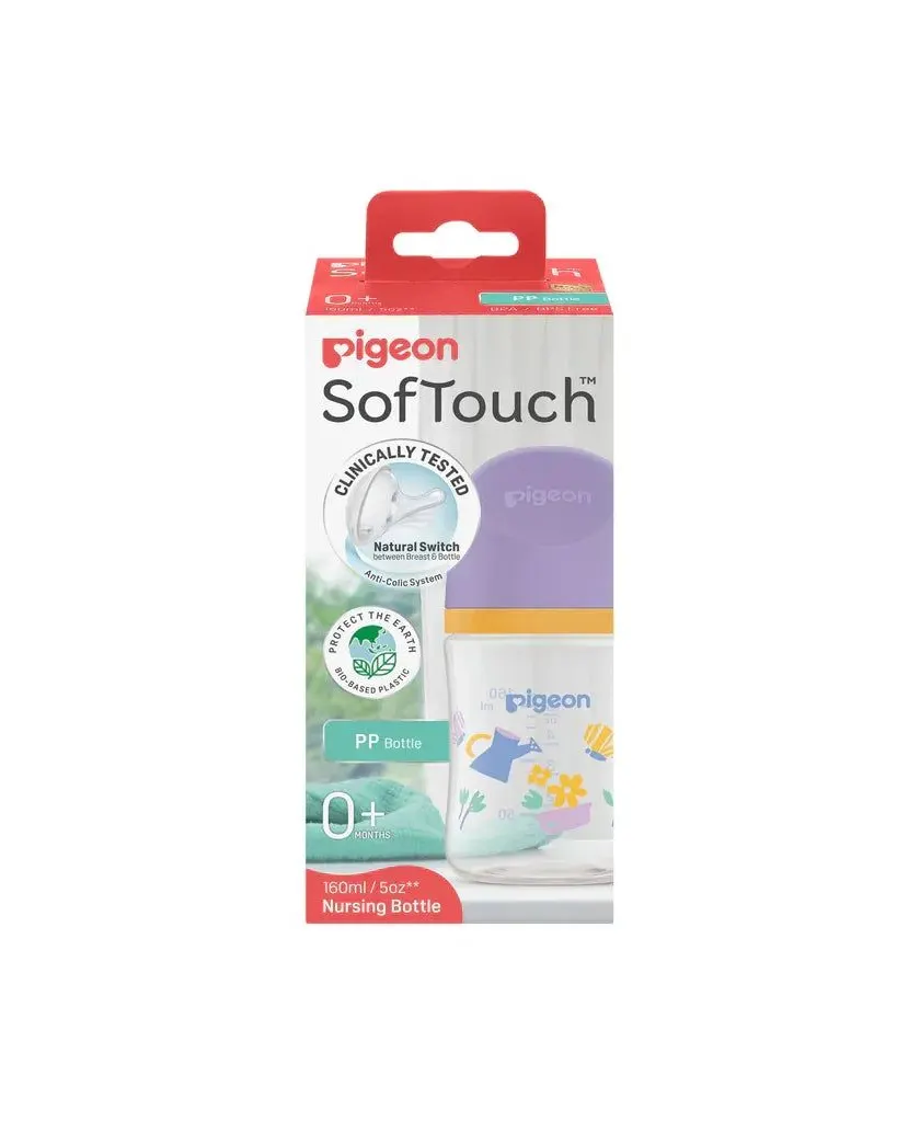 Pigeon SofTouch BPP Nursing Bottle PP 160ml Spring Age- Newborn and Above