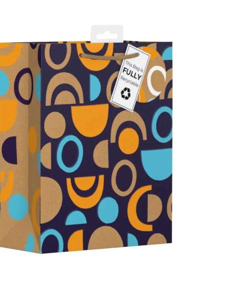 Giftmaker Block Shapes Gift Bag Large