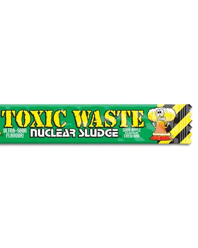 Toxic Waste Sour Apple Chew Bar 20G Age- 3 Years & Above