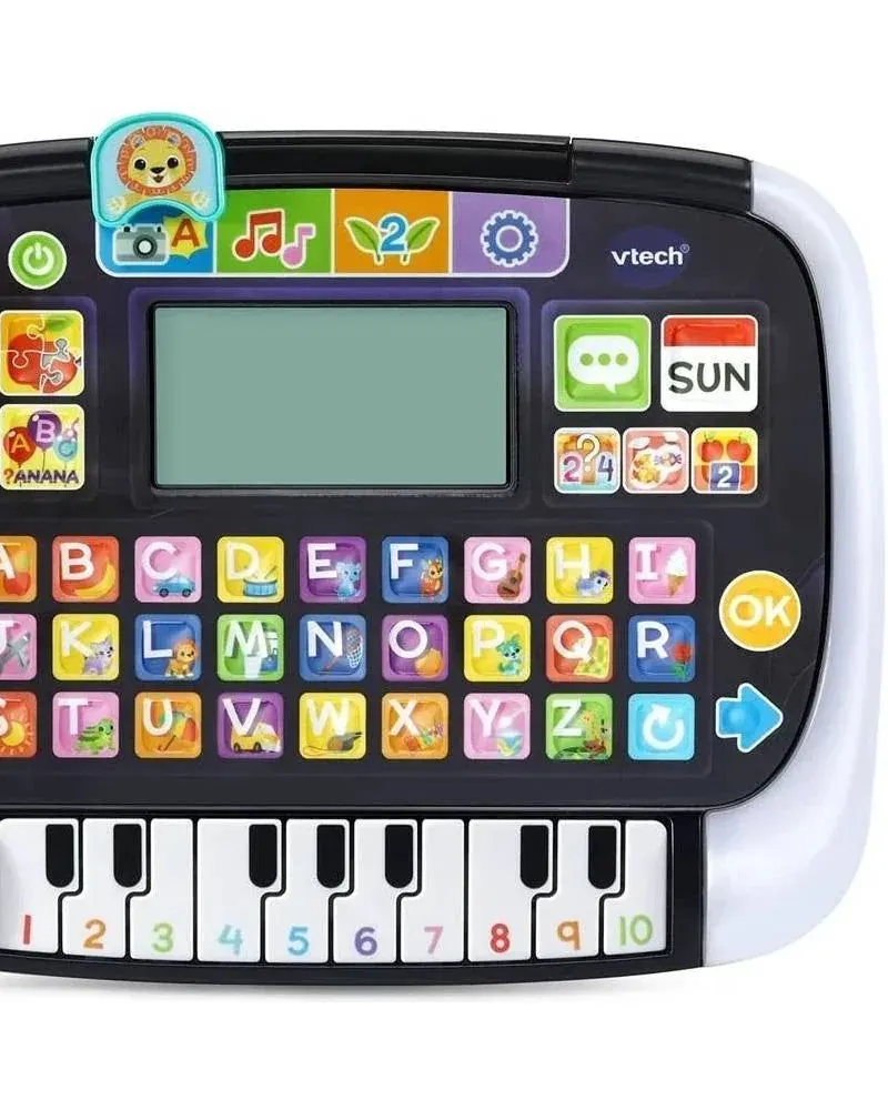 VTech Little Apps Light Up Educational Tablet with Music, Piano Keys, Letter Buttons, LED Screen Age- 2 Years to 5 Years
