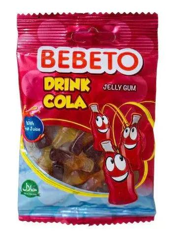 Bebeto Gummy Candy Drink Cola 35G Age- 3 Years & Above