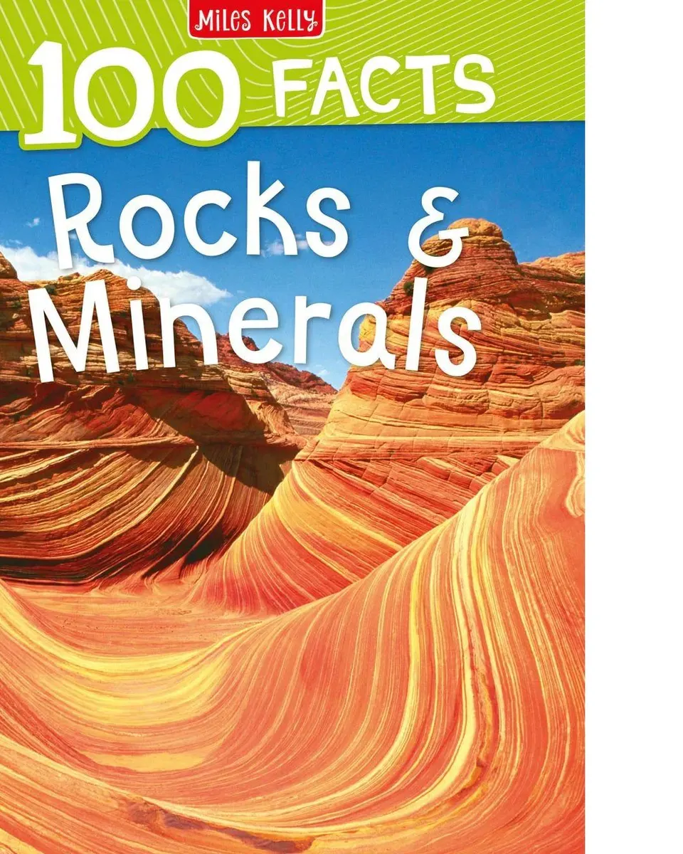 100 Facts Rocks & Minerals Kids Learning Book Age- 7 Years & Above