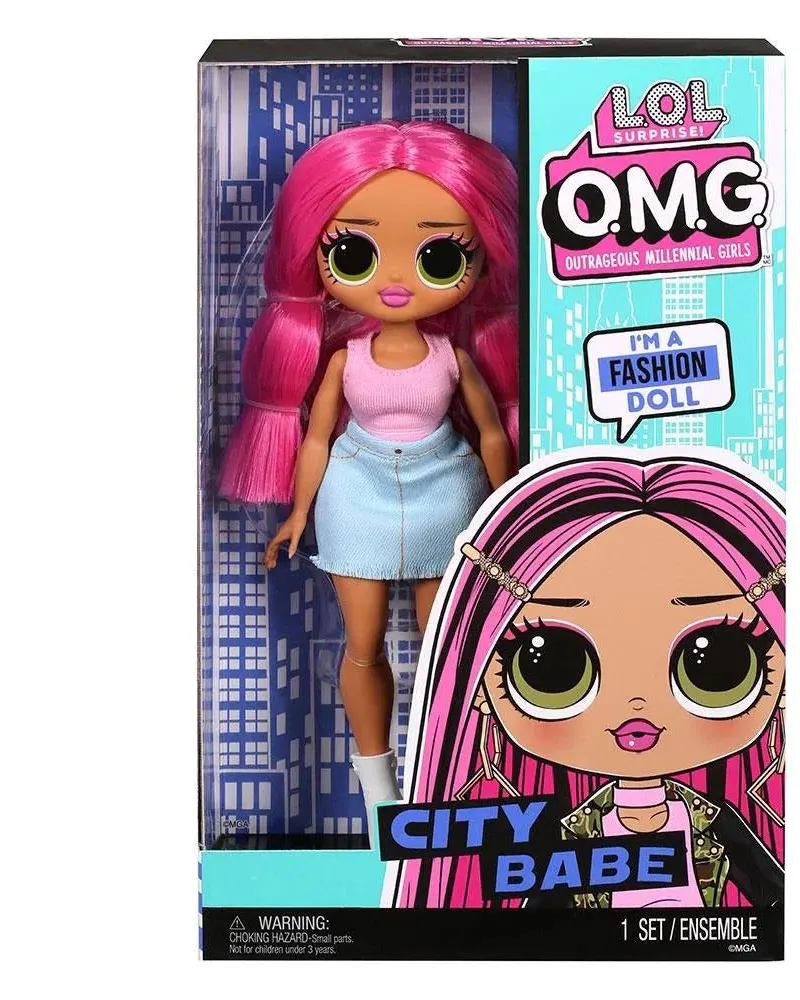 L.O.L. Surprise MID OPP OMG Doll City Babe 987673 Multicolor Age- 3 Years & Above