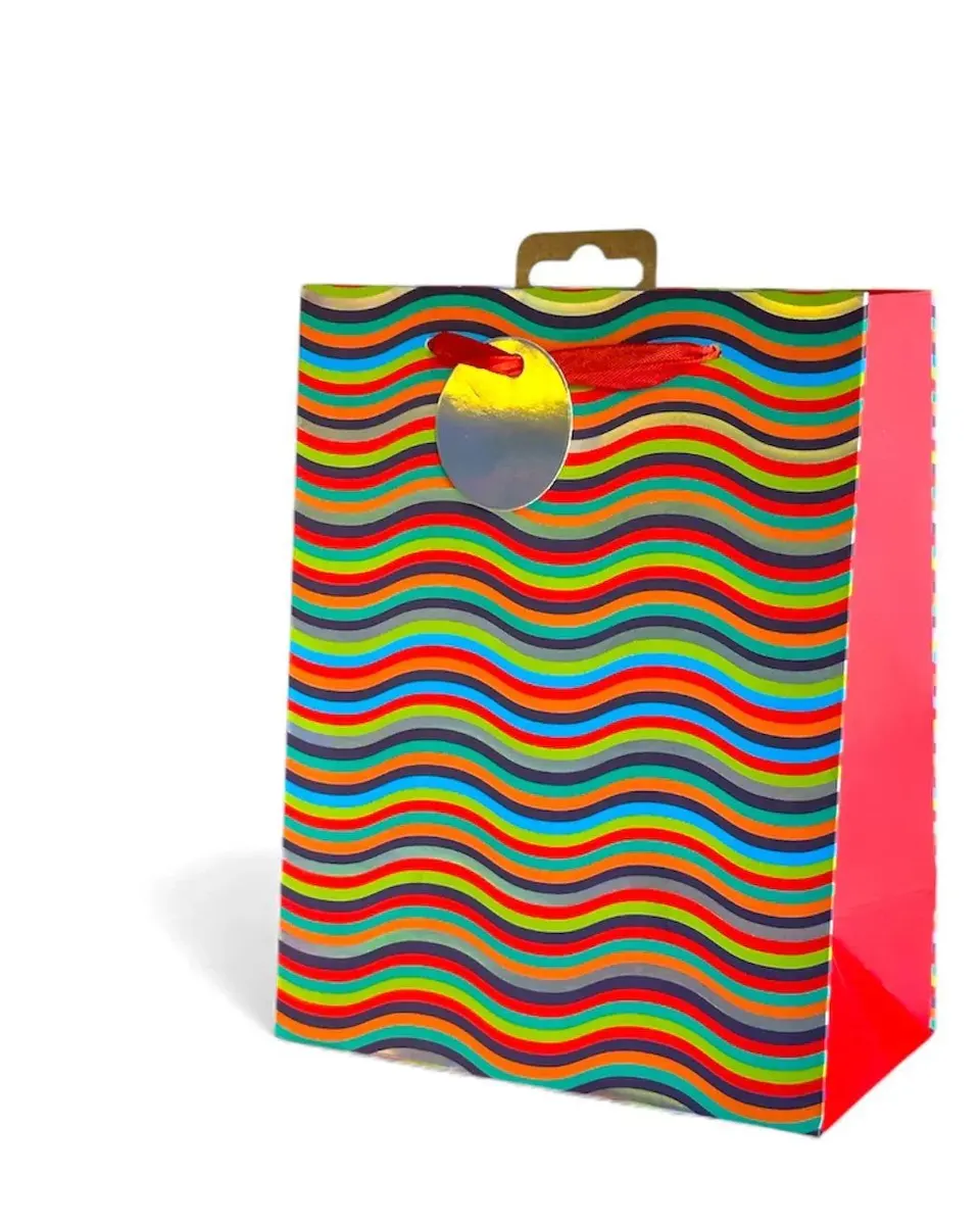 Tiger Feet Gift Bag Pattern Medium