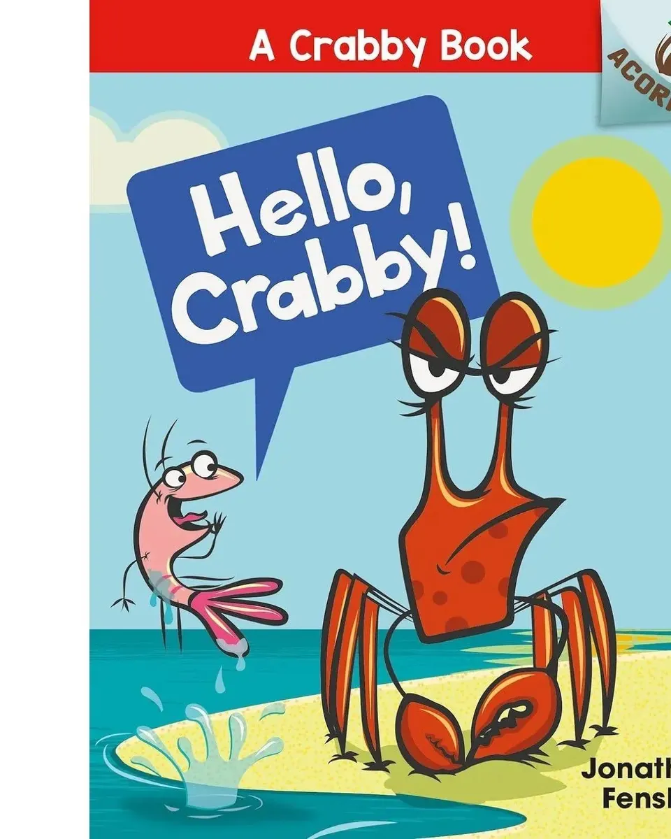 Hello Crabby-Jonathan Fenske Board Book Age-3 Years & Above