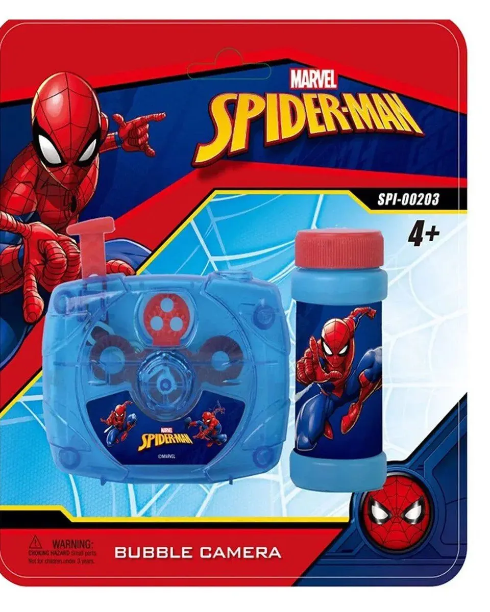 Spiderman Kids Bubble Camera SPI-00203 Age- 3 Years & Above
