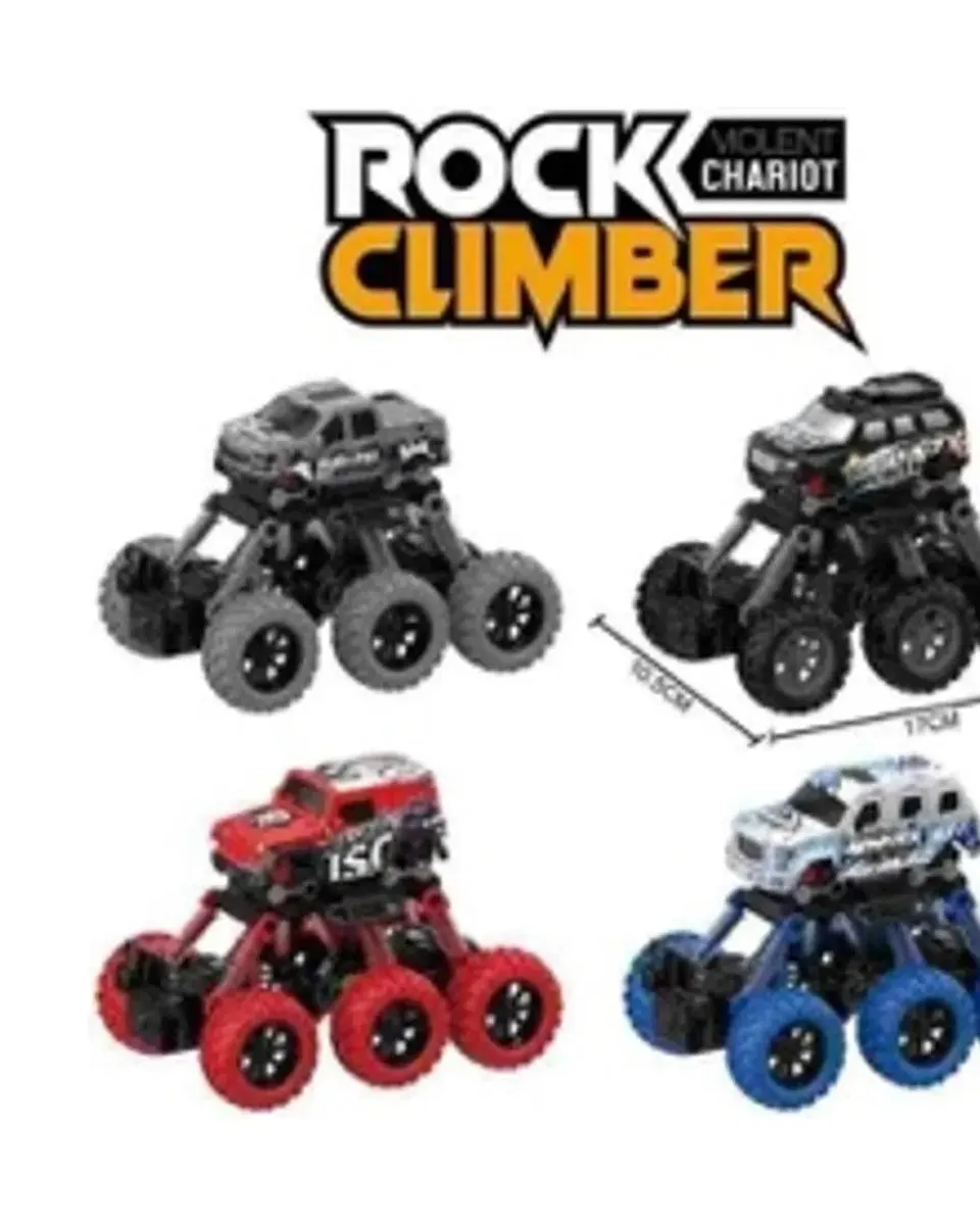KLX 6x6 rock CLimbing Offroading Truck Multicolor Assorted Age- 2 Years & Above