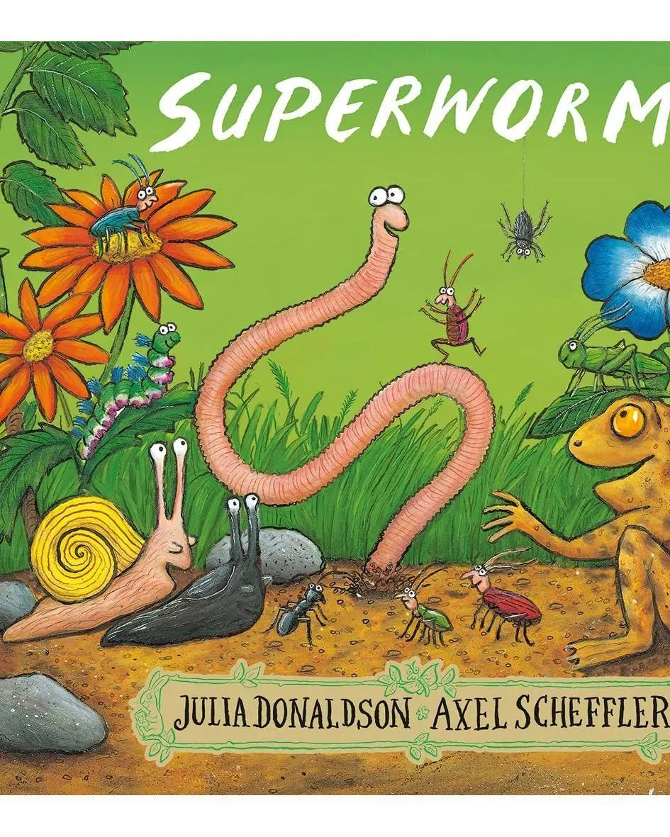 Superworm - Julia Paperback softback Book Age-3 Years & Above