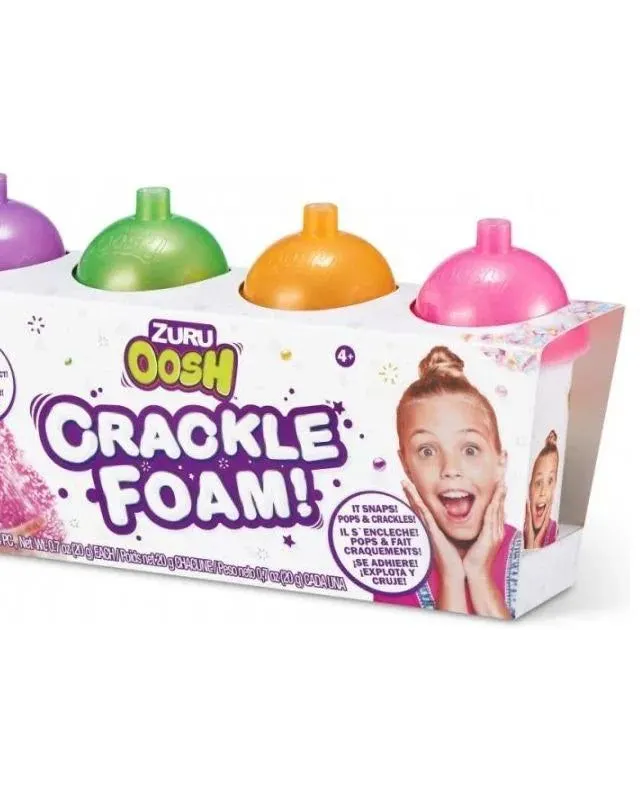 Zuru Oosh Crackle Foam Pack of 4 Age- 6 Years & Above