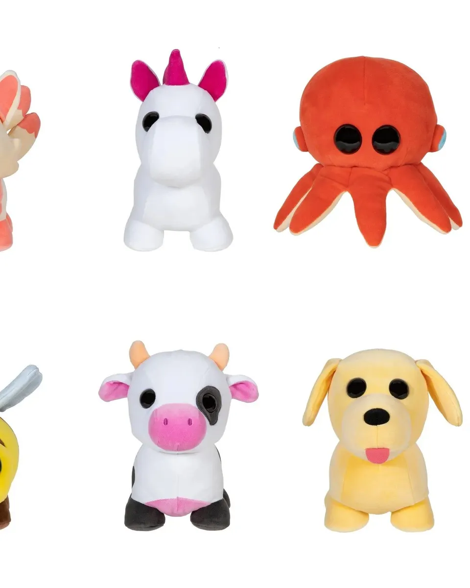 Adoptme Animals 20 cm Plush Toys Assorted 1 Pc Multicolor Age- 6 Months & Above