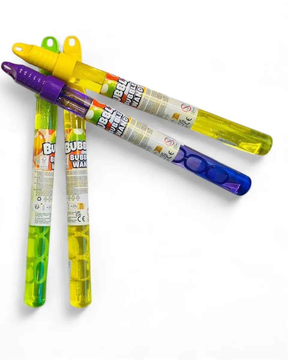 Bubblz Bubble Wand 118Ml Assorted Colours