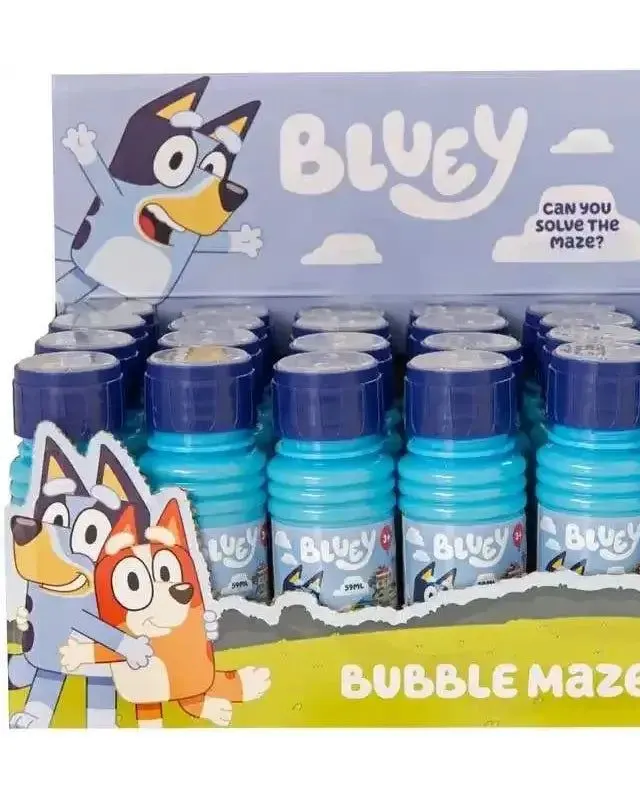Bluey Bubble Maze Bubble Solution 59Ml Kids Bubble Toy AGe- 3 Years & Above
