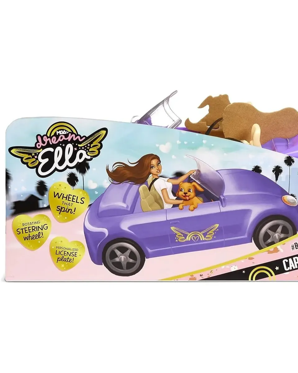 MGA's Dream Ella Convertible Car Cruiser Purple Age- 3 Years & Above