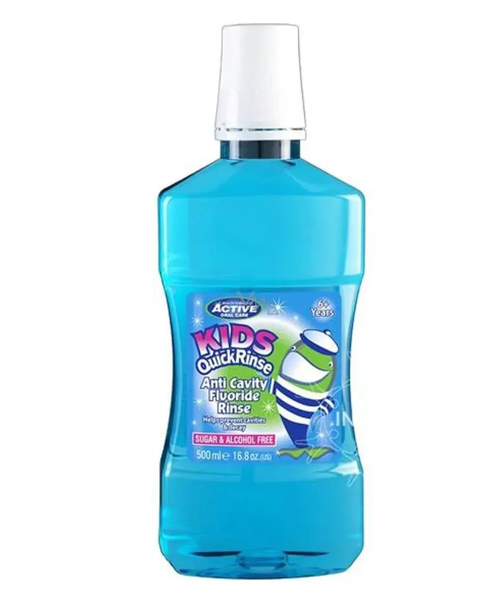 Active Kids Kids Quick Rinse Mouthwash 500 ml Age- 3 Years & Above