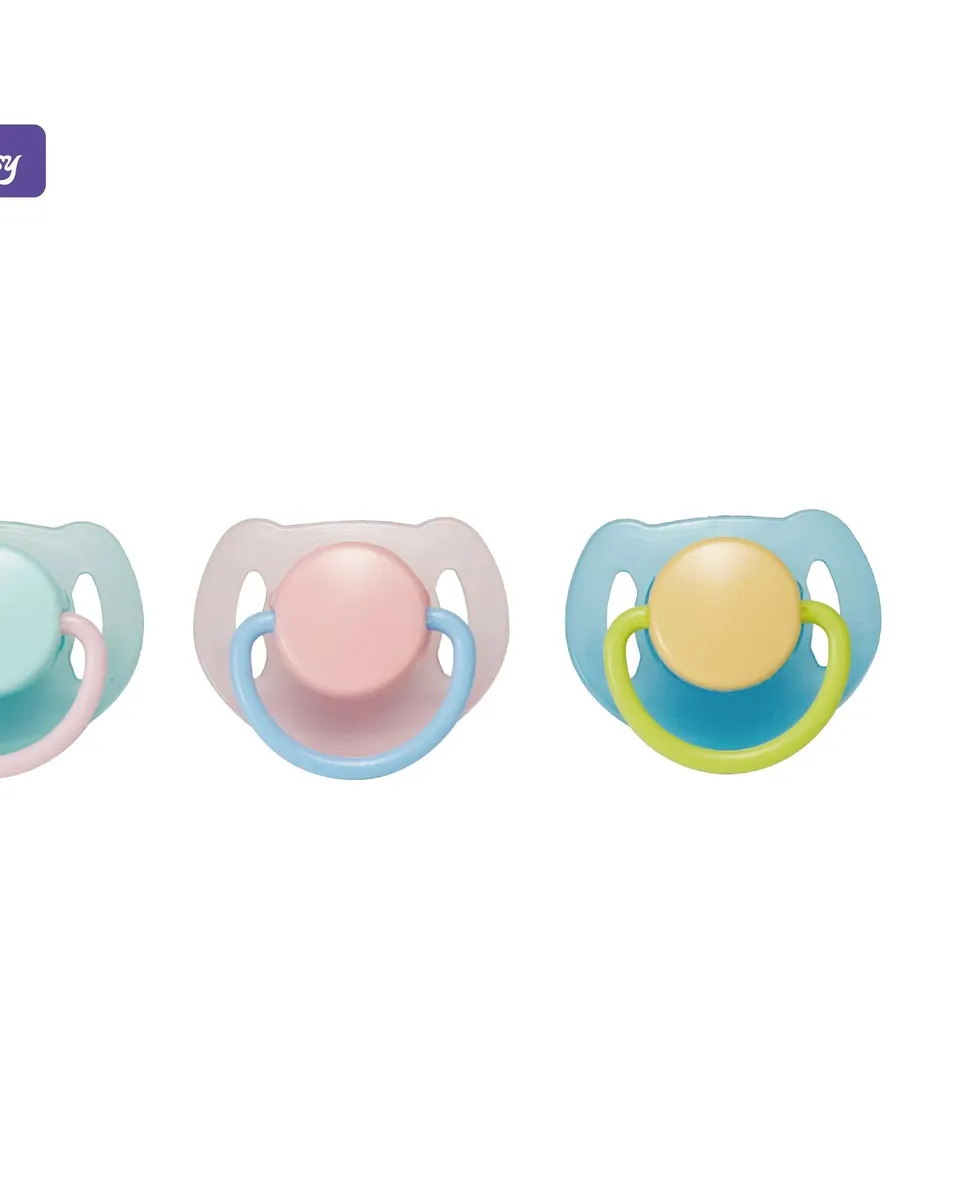 Momeasy Eight-Shape Silicone Pacifier 45503 (S,M,L) 45503 Age- 3 Months & Above
